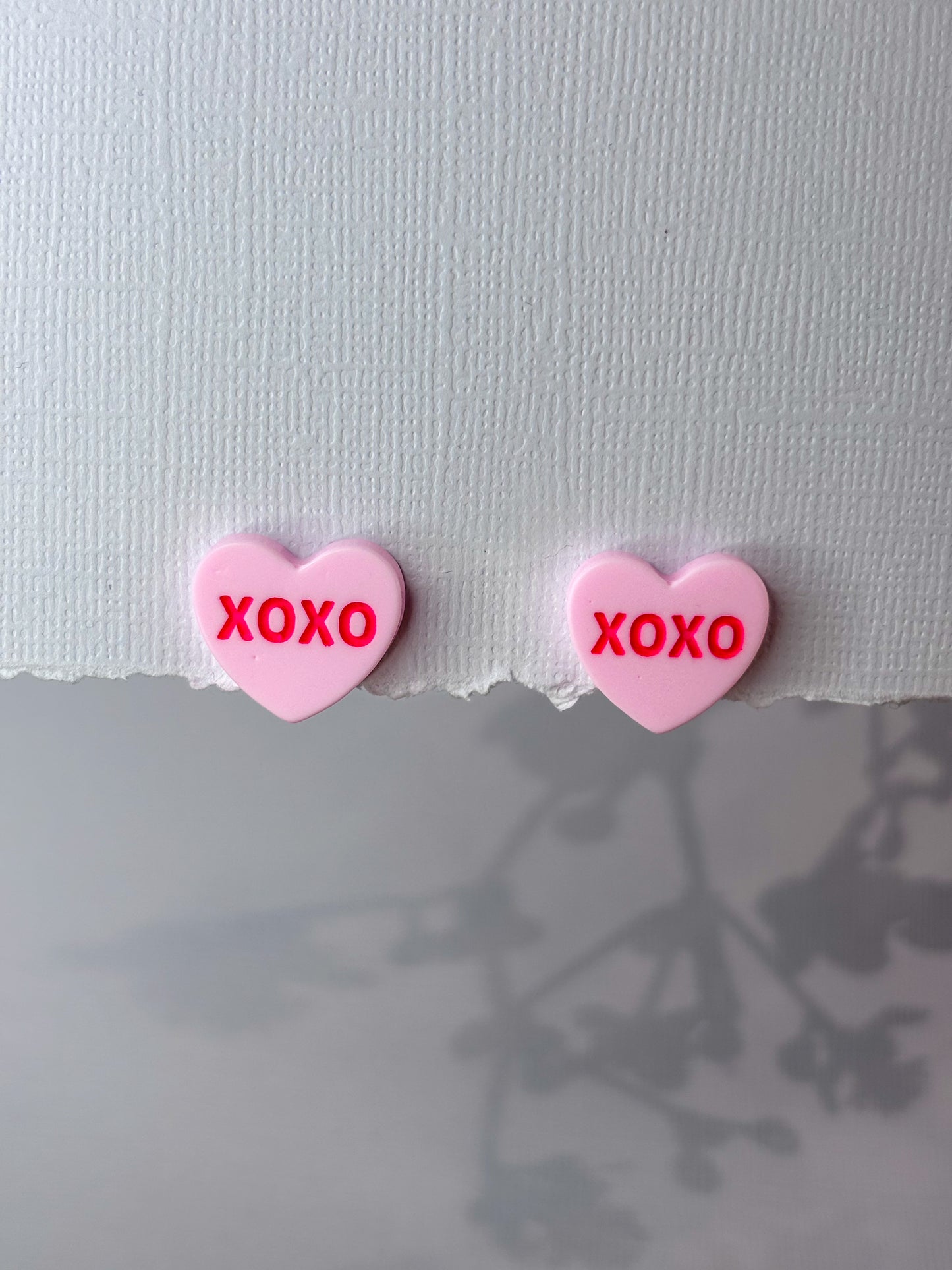 Conversation Heart Studs