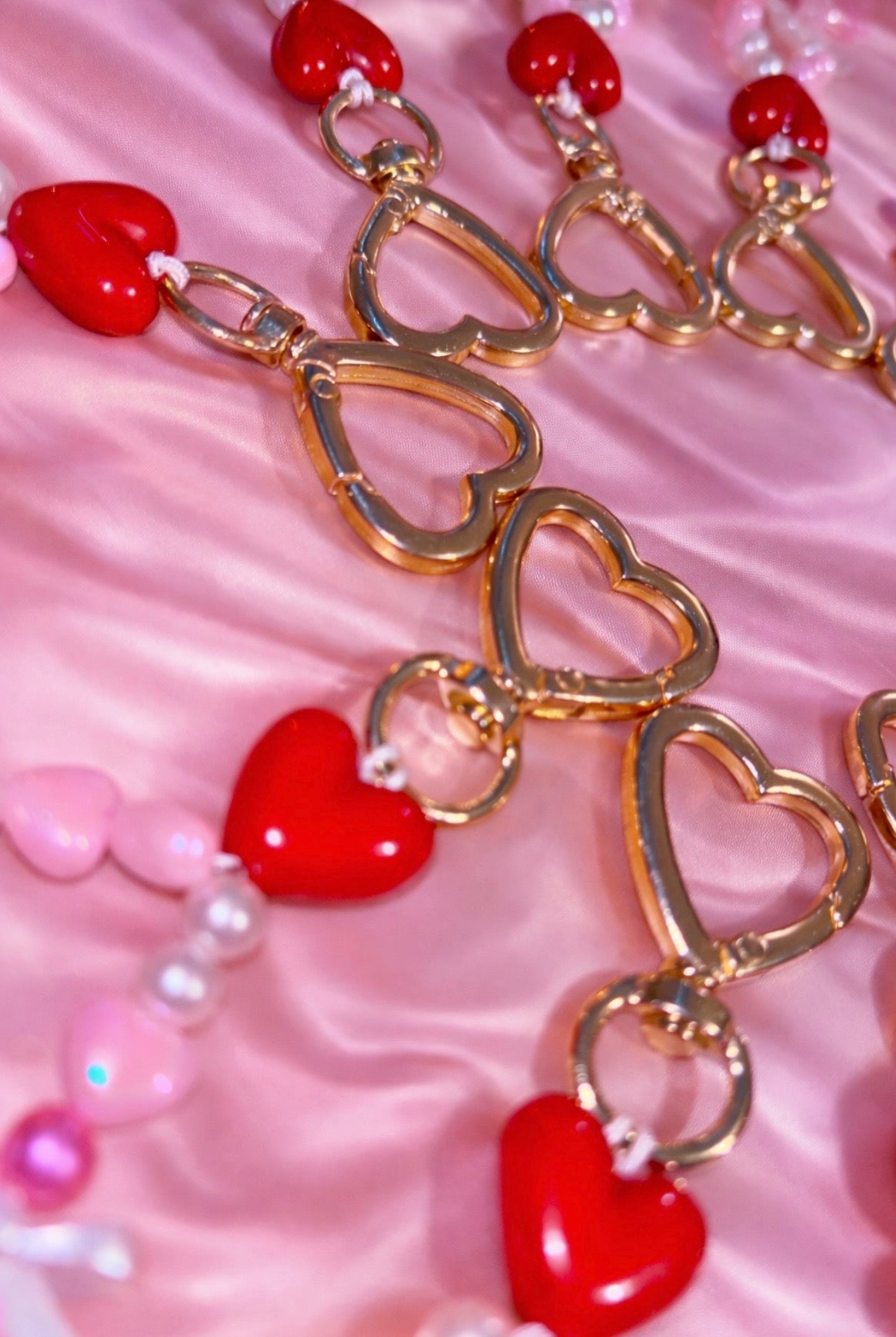 Macaron Heart keychains