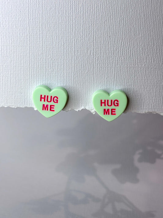 Conversation Heart Studs