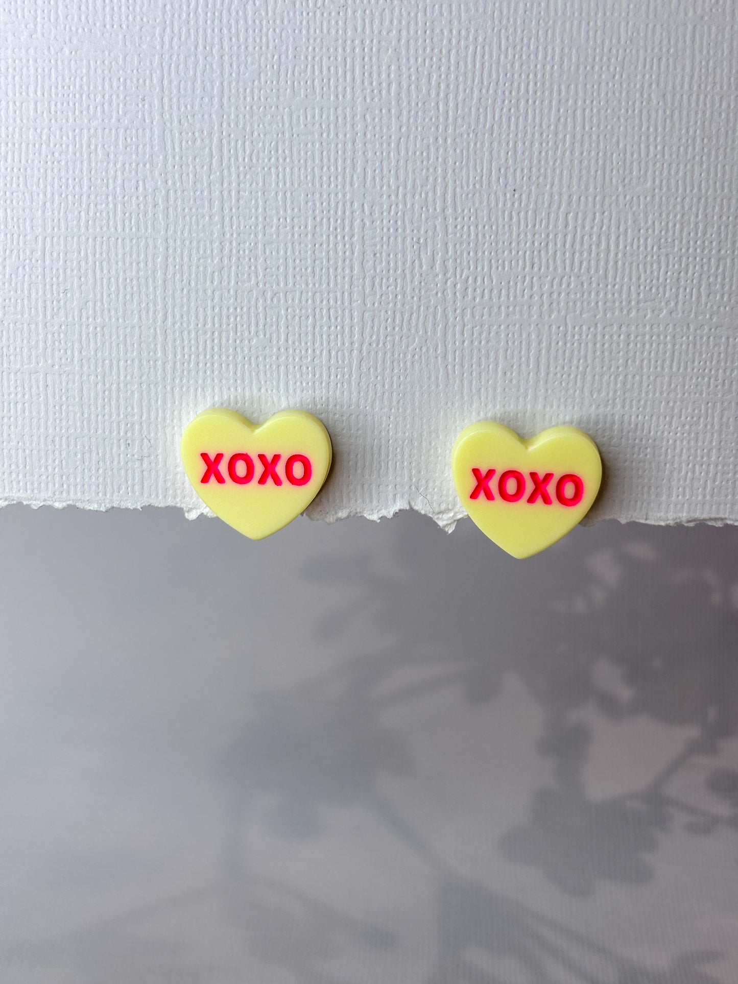 Conversation Heart Studs