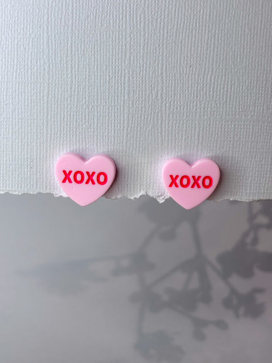 Conversation Heart Studs