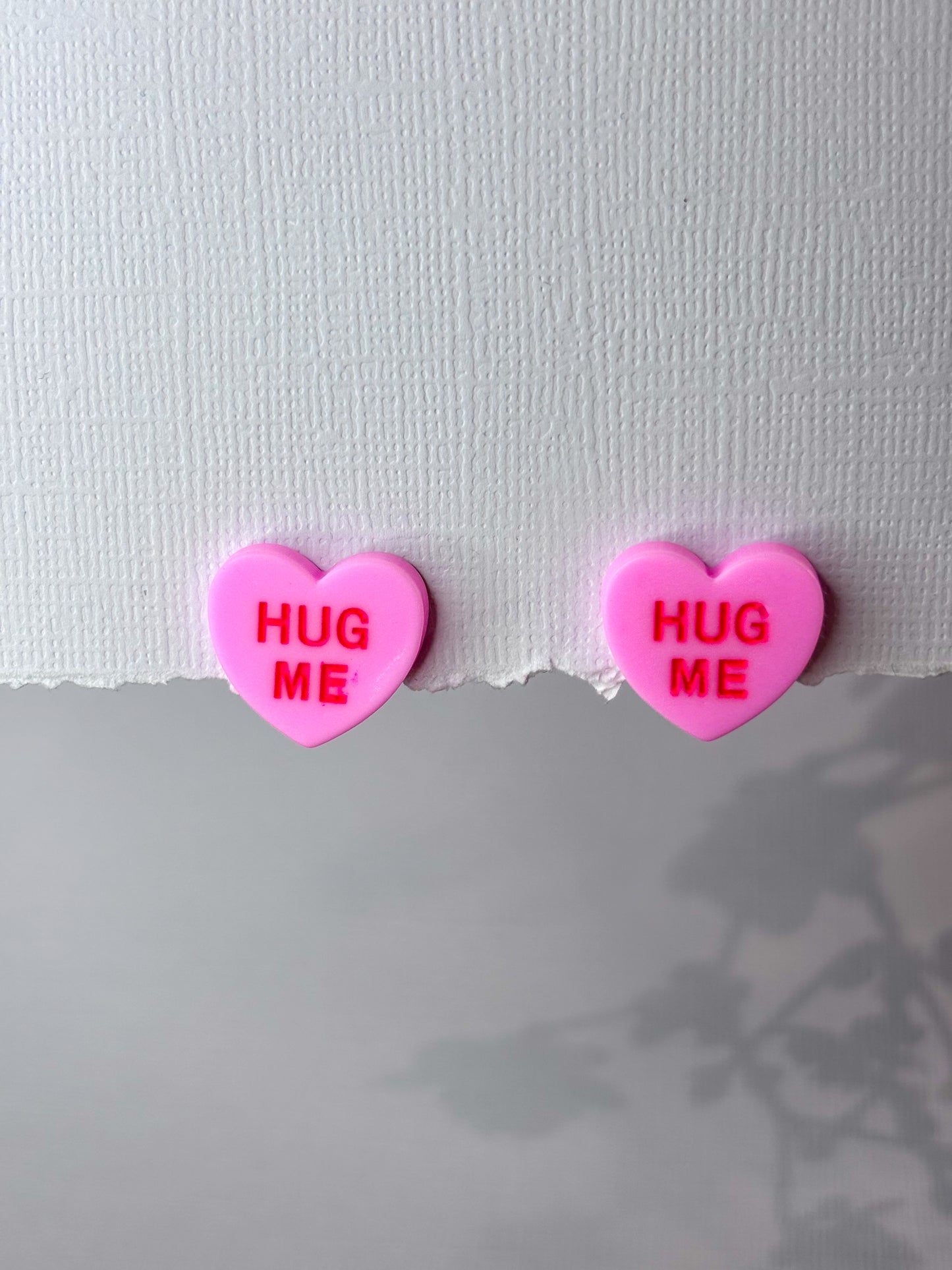 Conversation Heart Studs