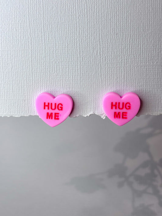 Conversation Heart Studs