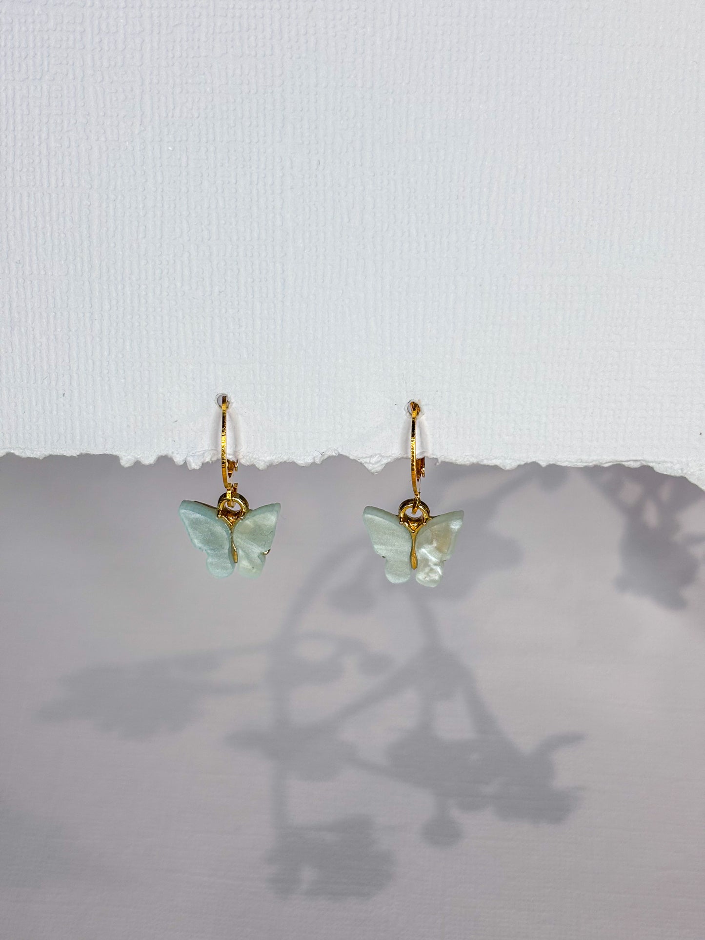 Huggies with butterfly drops